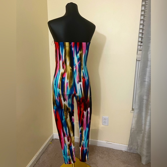 Plus-size Tie dye/watercolor 2pc set. - Picture 5 of 6